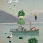 Jack Mantle's Boat. Original from the Minneapolis Institute of Art.More: View public domain image source <a href="https://collections.artsmia.org/art/9587">here</a>